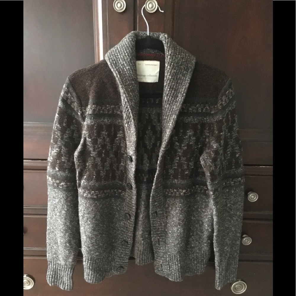 Banana republic heritage cardigan, size xs
